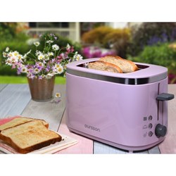 Тостер Oursson TO2104/PL, 750 Вт, разморозка/подогрев, 7 режимов, прованс лаванда - фото 51406226