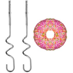 Миксер MAUNFELD MF-331GR, ручной, 300 Вт, 8 скоростей, 4 насадки, зелёный - фото 51406549