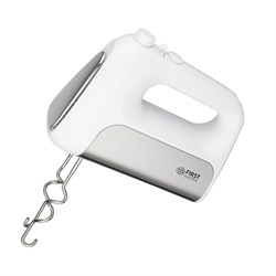 Миксер ручной FIRST 5262, 500 Вт, 2 скорости, 2 насадки, цвет белый - фото 51406873