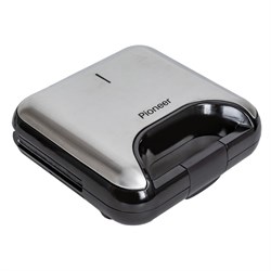 Прибор для выпечки Pioneer SM301D, орешница, вафельница, сэндвичница, 850 Вт, серебристый - фото 51407049