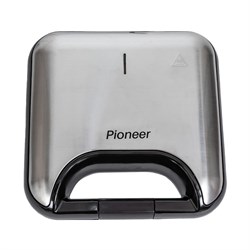 Прибор для выпечки Pioneer SM301D, орешница, вафельница, сэндвичница, 850 Вт, серебристый - фото 51407050