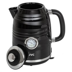 Чайник электрический jvc JK-KE1745, пластиковый, 2200 Вт, 1.7 л, чёрный - фото 51407144