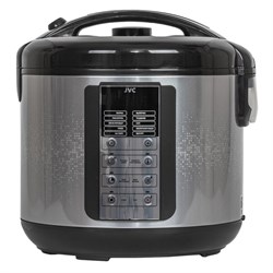 Мультиварка jvc MC501, 700 Вт, 6 л, 45 программ, цвет серебристый с чёрным - фото 51407176