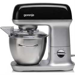 Миксер Gorenje MMC1000RLBK, планетарный, 1000 Вт, 4.5 л, 7 скоростей, 4 насадки, чёрный - фото 51407594