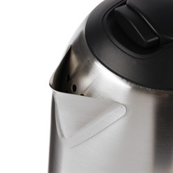 Чайник электрический "Добрыня" DO-1231, металл, 2 л, 2000 Вт, серо-чёрный - фото 51407775