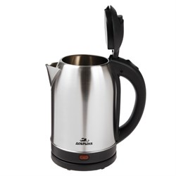 Чайник электрический "Добрыня" DO-1231, металл, 2 л, 2000 Вт, серо-чёрный - фото 51407777