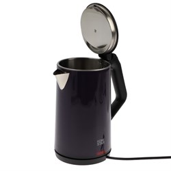 Чайник электрический HOMESTAR HS-1036, пластик, колба металл, 1.8 л, 1500 Вт, фиолетовый - фото 51408082