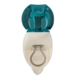 Чайник электрический GELBERK GL-467, пластик, 0.5 л, 500 Вт, бело-зеленый - фото 51408642