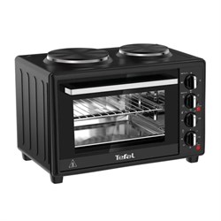 Мини-печь Tefal OF463830, 1500 Вт, 32 л, 90-230°С, гриль, чёрная - фото 51408725