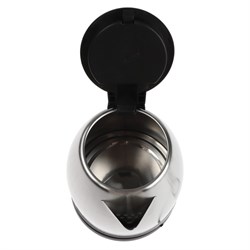 Чайник электрический KELLI KL -1455, металл, 1.8 л, 2400 Вт, чёрный - фото 51408843