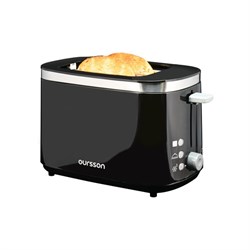 Тостер Oursson TO2104/BL, 750 Вт, 7 режимов, 2 тоста, цвет чёрный - фото 51409125