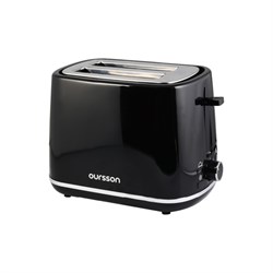 Тостер Oursson TO2112/BL, 930 Вт, 2 тоста, цвет чёрный - фото 51409132