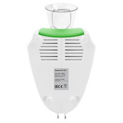 Овощерезка электрическая MAUNFELD MF-1031G, пластик, 150 Вт, 5 насадок, бело-зелёный - фото 51409261