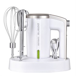 Миксер Polaris PHM 2024, ручной, 200 Вт, белый - фото 51409884