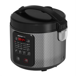 Мультиварка Polaris PMC 0578AD, 750 Вт, 5 л, 56 программ, чёрно-серебристая - фото 51409952