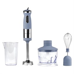 Блендер Galaxy GL 2121, погружной, 800 Вт, 0.5 л, 3 скорости, серый - фото 51410323