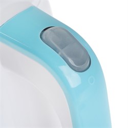 Чайник электрический ENERGY E-214, пластик, 1.7 л, 2200 Вт, бело-голубой - фото 51410441