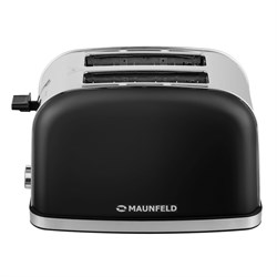 Тостер MAUNFELD MF-821BK, 950 Вт, 2 тоста, чёрный - фото 51410765