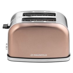 Тостер MAUNFELD MF-821BZ, 950 Вт, 2 тоста, бронзовый - фото 51410770