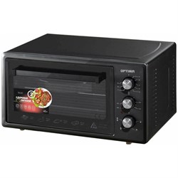 Мини-печь OPTIMA OF-36BL, 1300 Вт, 36 л, таймер, 2 противня, чёрная - фото 51411060