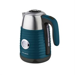 Чайник электрический WILLMARK WEK-1738PST, пластик, колба металл, 1.7 л, 2200 Вт, синий - фото 51411088