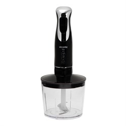 Блендер Viconte VC-4438, погружной, 1100 Вт, 0.4 л, 2 скорости, импульсный режим,  чёрный - фото 51411312