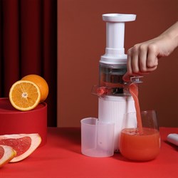 Портативная соковыжималка Windigo LJE-002, 60 Вт, от USB, 3000 мА/ч., белая - фото 51411491