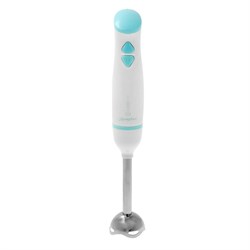 Блендер МАТРЁНА МА-053, погружной, 350 Вт, 2 скорости, турборежим, бело-голубой - фото 51411521