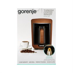 Кофеварка Gorenje ATCM730T, капельная, 730 Вт, 0.27 л, чёрно-коричневая - фото 51411655