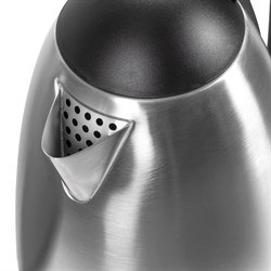 Чайник электрический Galaxy GL 0321, металл, 2.5 л, 2000 Вт, чёрный - фото 51411811