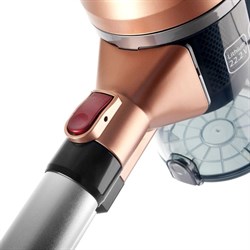 Пылесос BRAYER BR4261, вертикальный, 135/80 Вт, сухая уборка, 1 л, золотистый - фото 51412080