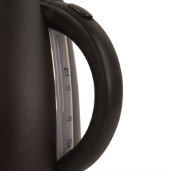 Чайник электрический Pioneer KE565M, металл, 1.7, 2200 Вт, чёрный - фото 51412208