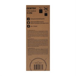 Робот-пылесос Centek CT-2702, 25 Вт, сухая/влажная уборка, 0.6/0.22 л, 100 мин, чёрный - фото 51412663