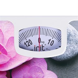 Весы напольные Irit IR-7312, механические, до 130 кг, серые - фото 51413037