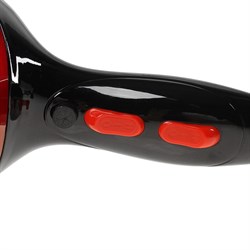 Фен Luazon LGE-004, 3800 Вт, 2 скорости, 3 температурных режима, красно-чёрный - фото 51413225