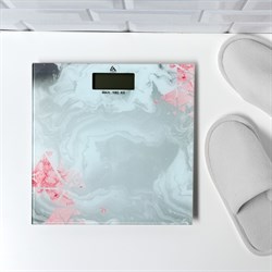 Весы напольные Luazon LVE-021, электронные, до 180 кг, от батареек AAАх2 - фото 51413288