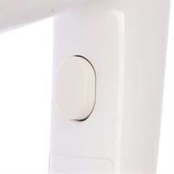 Фен Luazon LGE-006, 1600 Вт, настенный, 2 скорости, набор крепления, белый - фото 51413382