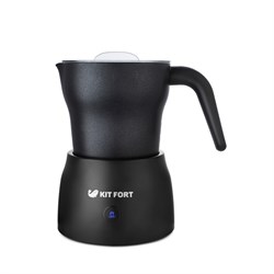 Капучинатор Kitfort KT-710, индукционный, 600 Вт, 0.73 л, алюминиевый сплав чаши, чёрный - фото 51413411
