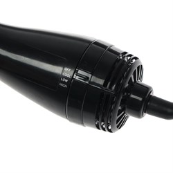 Фен-щётка Luazon LFS-01, 1600 Вт, 3 скорости, 1 насадка, чёрно-розовая - фото 51413445