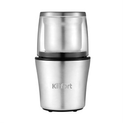 Кофемолка Kitfort КТ-1329, 200 Вт, 0.2 л, 70 г, серебристая - фото 51413746