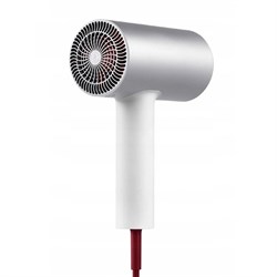 Фен Soocas Hair Dryer H5, 1800 Вт, 3 скорости, ионизация, шнур 1.7 м, серебристо-красный - фото 51414099