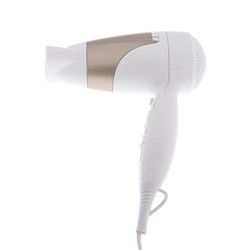 Фен Sakura SA-4040W, 1800 Вт, 2 скорости, 2 температурных режима, концентратор, бело-золотой - фото 51414552