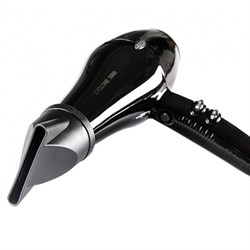 Фен парикмахерский HUSH Cyclone 3500, 2400 Вт, 2 насадки, 2скорости, 3 режима, шнур 3.5 м - фото 51414825