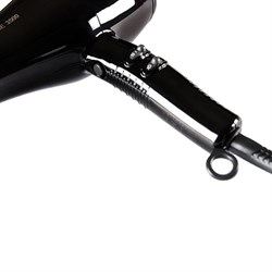 Фен парикмахерский HUSH Cyclone 3500, 2400 Вт, 2 насадки, 2скорости, 3 режима, шнур 3.5 м - фото 51414826