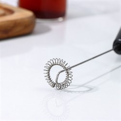 Капучинатор Доляна, 20×4×2.5 см, 2.5 Вт, чёрный - фото 51414844