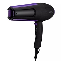 Фен Kitfort КТ-3232-1, 2000 Вт, 2 скорости, 3 температурных режима, чёрно-фиолетовый - фото 51414923