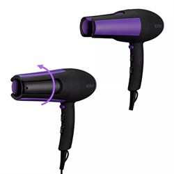 Фен Kitfort КТ-3232-1, 2000 Вт, 2 скорости, 3 температурных режима, чёрно-фиолетовый - фото 51414924