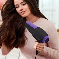 Фен Kitfort КТ-3232-1, 2000 Вт, 2 скорости, 3 температурных режима, чёрно-фиолетовый - фото 51414925