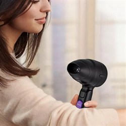 Фен Kitfort КТ-3237, 1200 Вт, 2 скорости, чёрный - фото 51414929