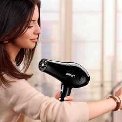 Фен Kitfort КТ-3207, 1000-1200 Вт, 2 скорости, 3 режима, концентратор, шнур 2,6 м - фото 51415209
